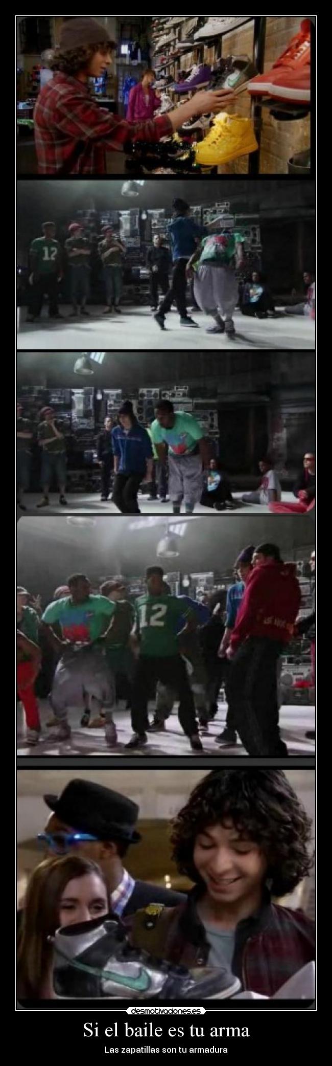 Si el baile es tu arma - Las zapatillas son tu armadura
