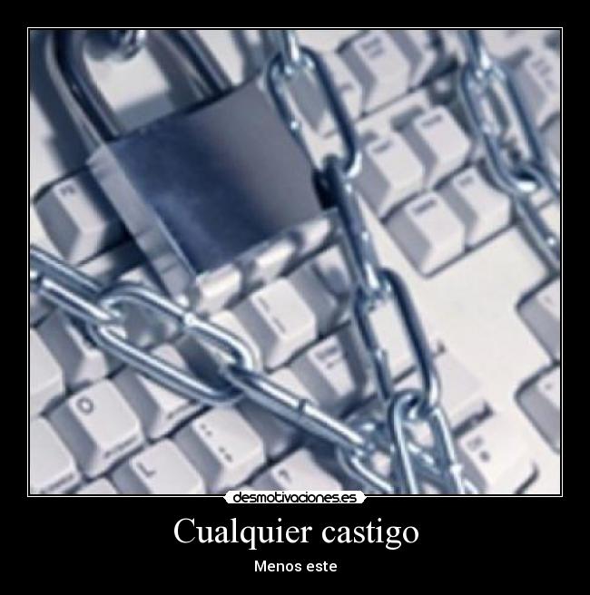 Cualquier castigo - 