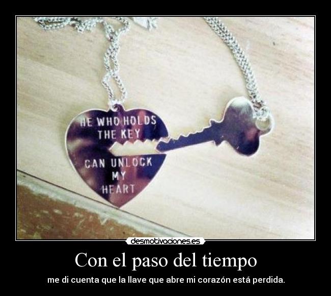 Con el paso del tiempo - 