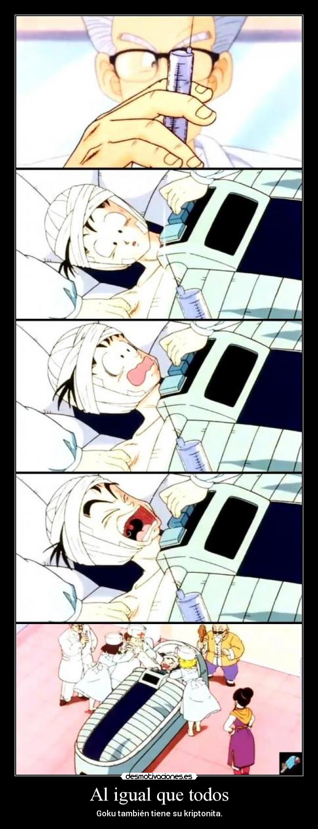carteles kriptonita goku elclanviral desmotivaciones
