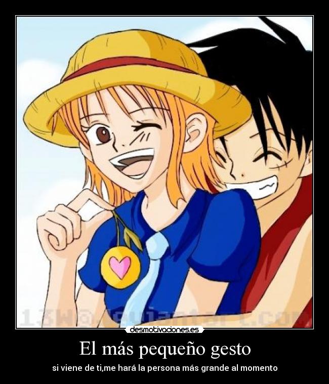 El más pequeño gesto - 