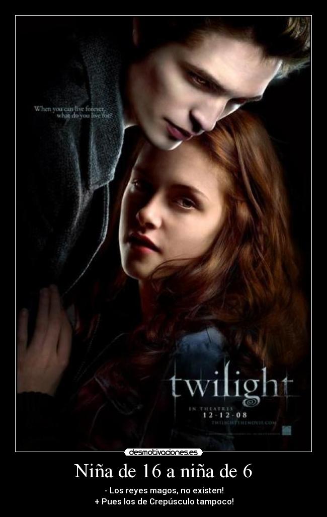 Niña de 16 a niña de 6 - 