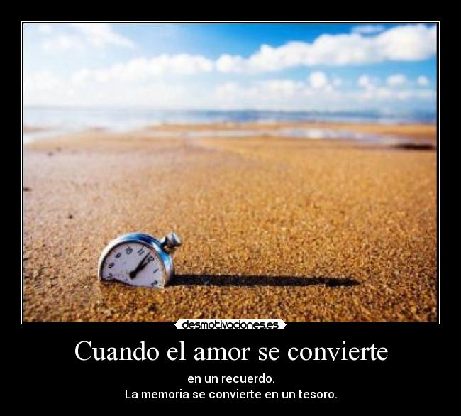 Cuando el amor se convierte -