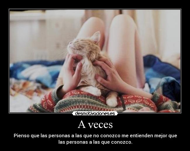 A veces -