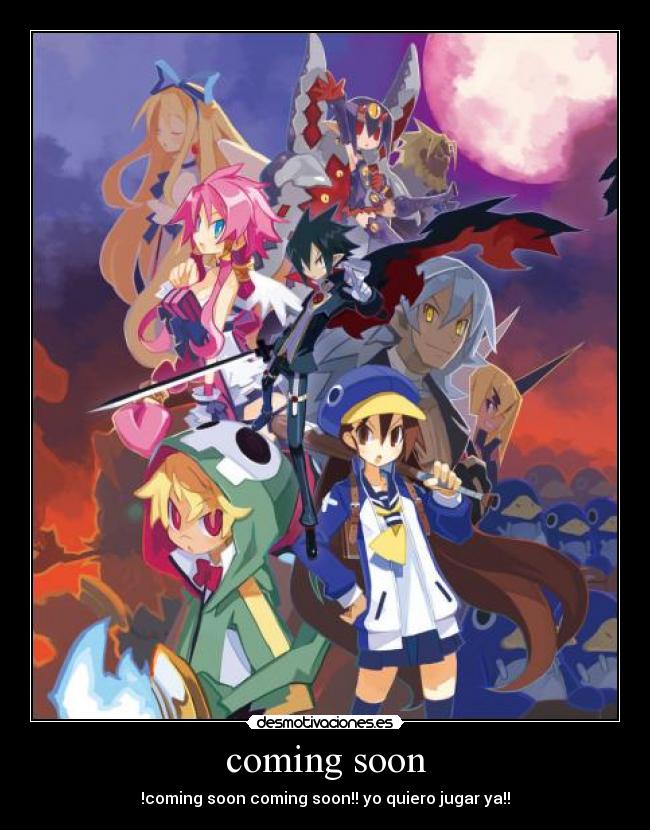 coming soon - !coming soon coming soon!! yo quiero jugar ya!!