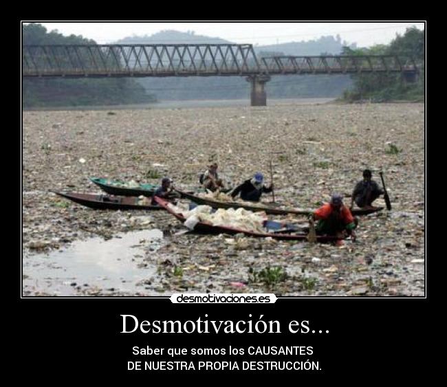 carteles dano ambiental desmotivaciones