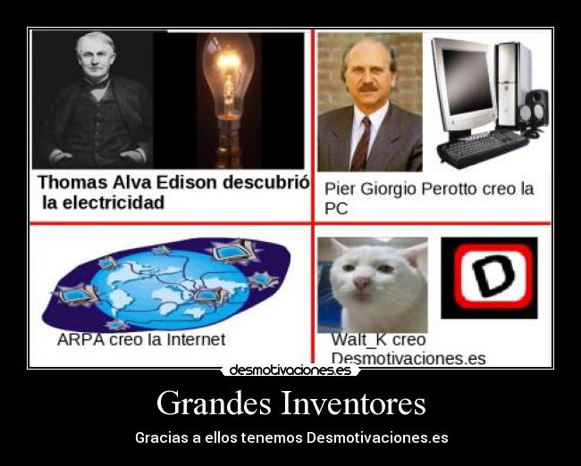 Grandes Inventores -