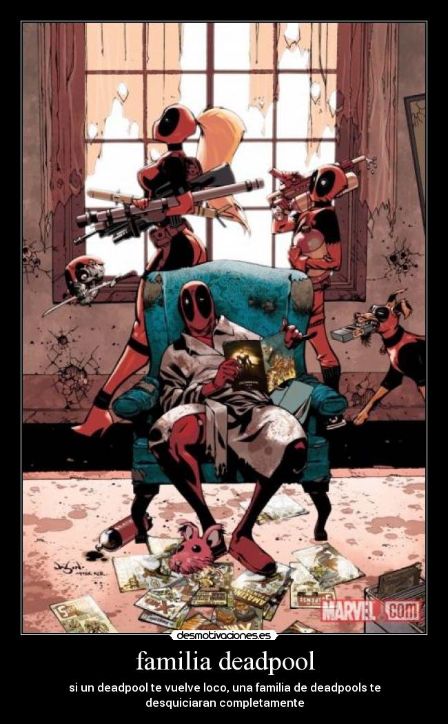 familia deadpool -
