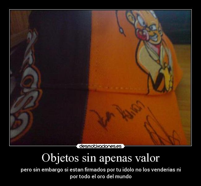 Objetos sin apenas valor - 