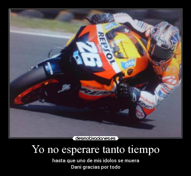 Yo no esperare tanto tiempo -