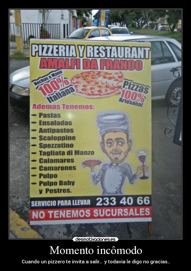carteles pizzerias desmotivaciones
