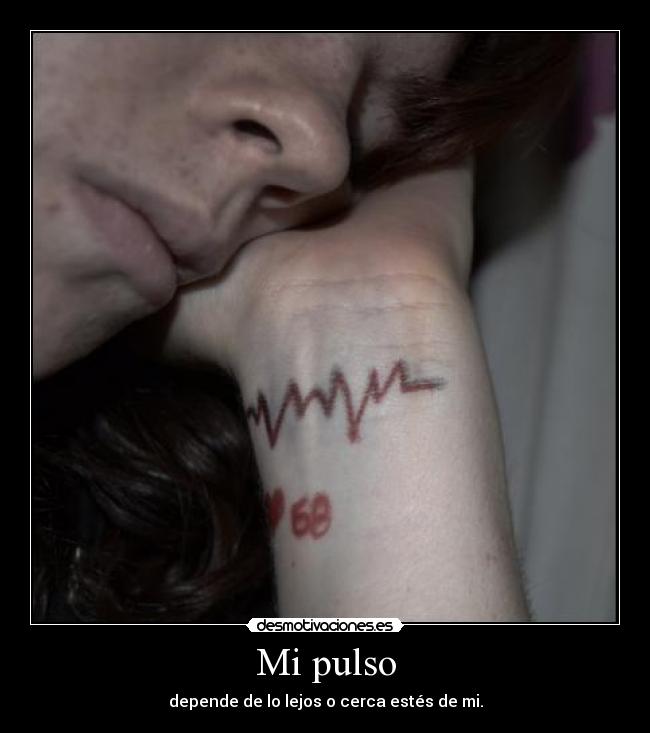 carteles pulso corazon amor desmotivaciones