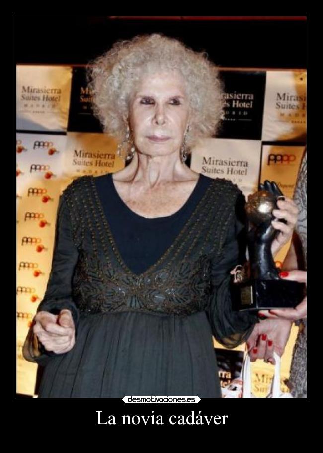 La novia cadáver -