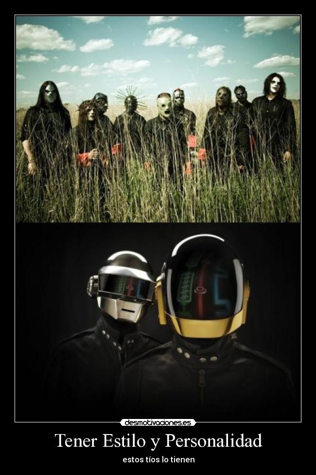 Tener Estilo y Personalidad - estos tíos lo tienen