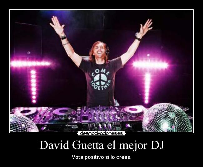 David Guetta el mejor DJ - 