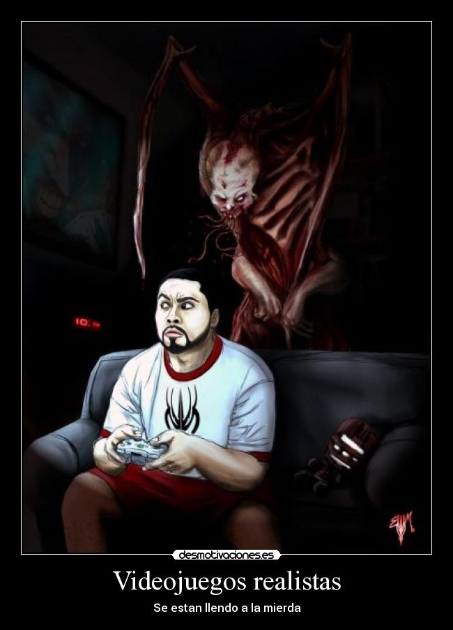 Videojuegos realistas - Se estan llendo a la mierda