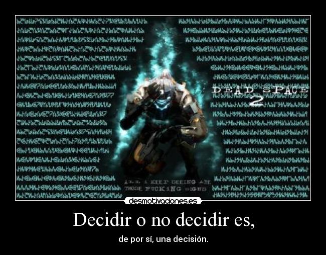 carteles decidir desmotivaciones