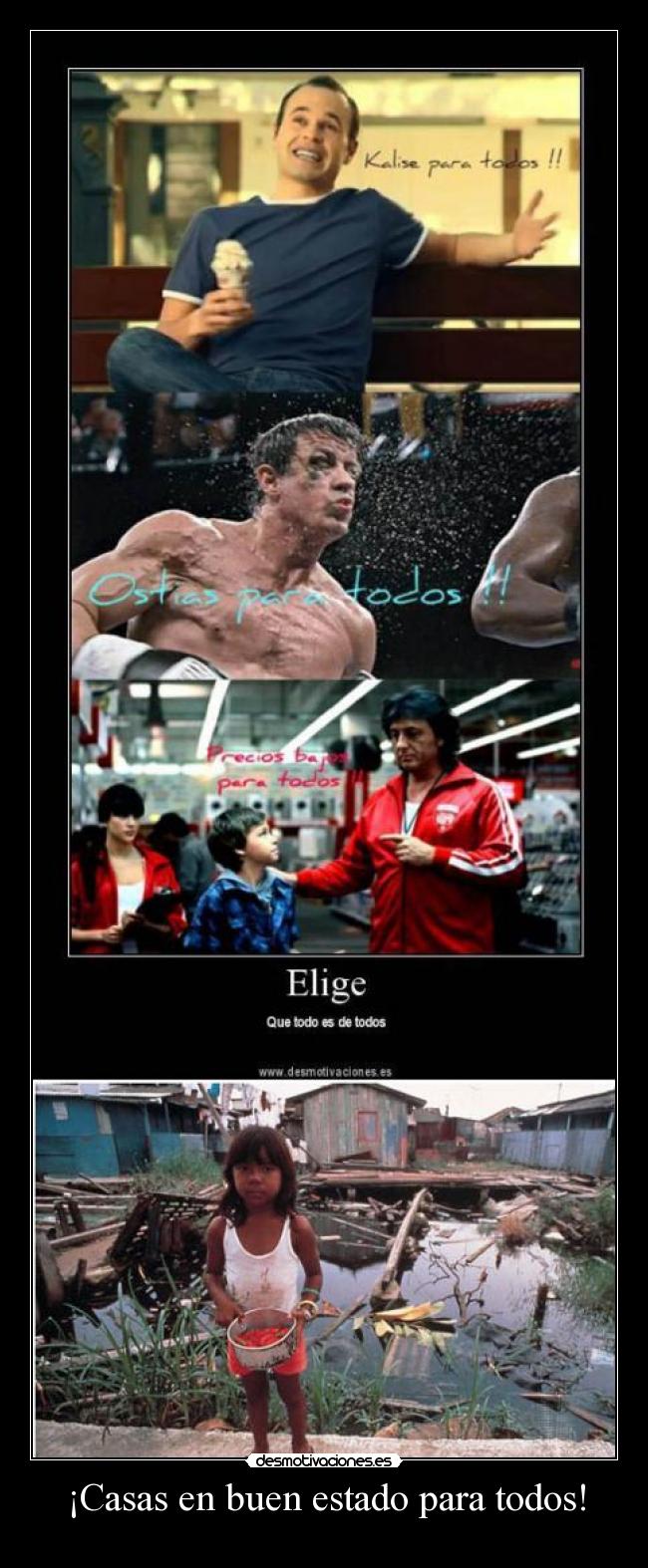 ¡Casas en buen estado para todos! -