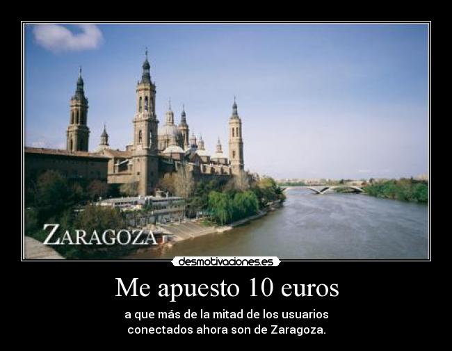 Me apuesto 10 euros -