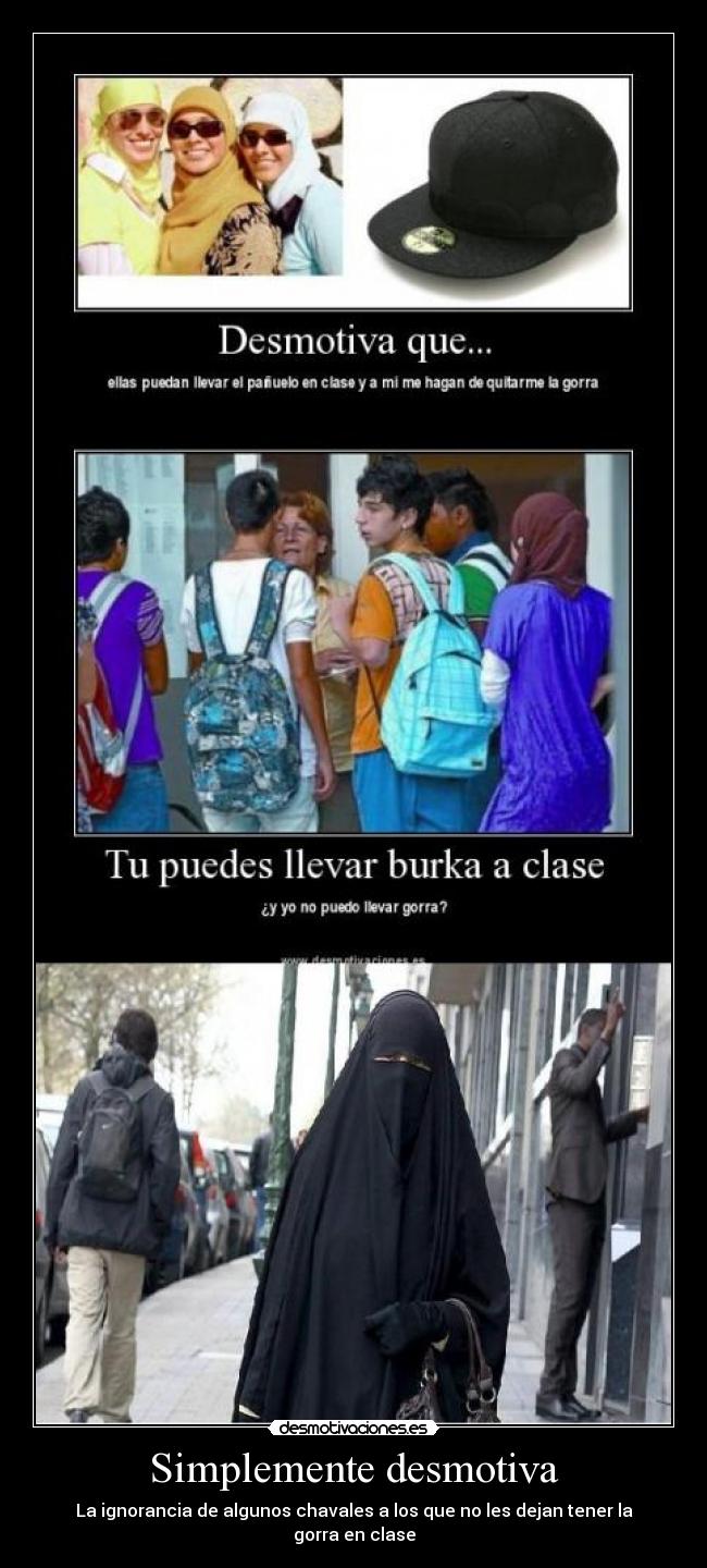 Simplemente desmotiva -