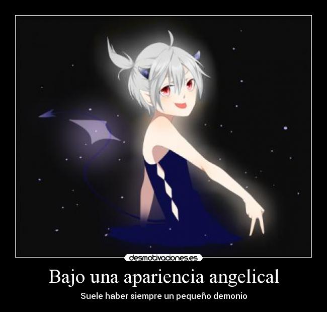 Bajo una apariencia angelical -