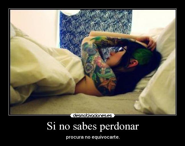 carteles perdonar desmotivaciones