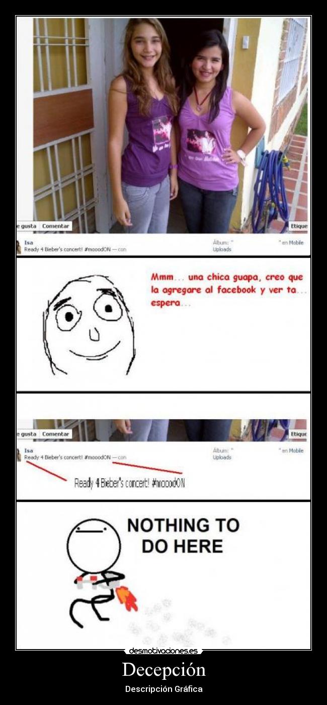 Decepción - Descripción Gráfica