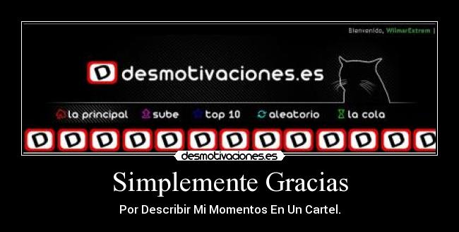 Simplemente Gracias -