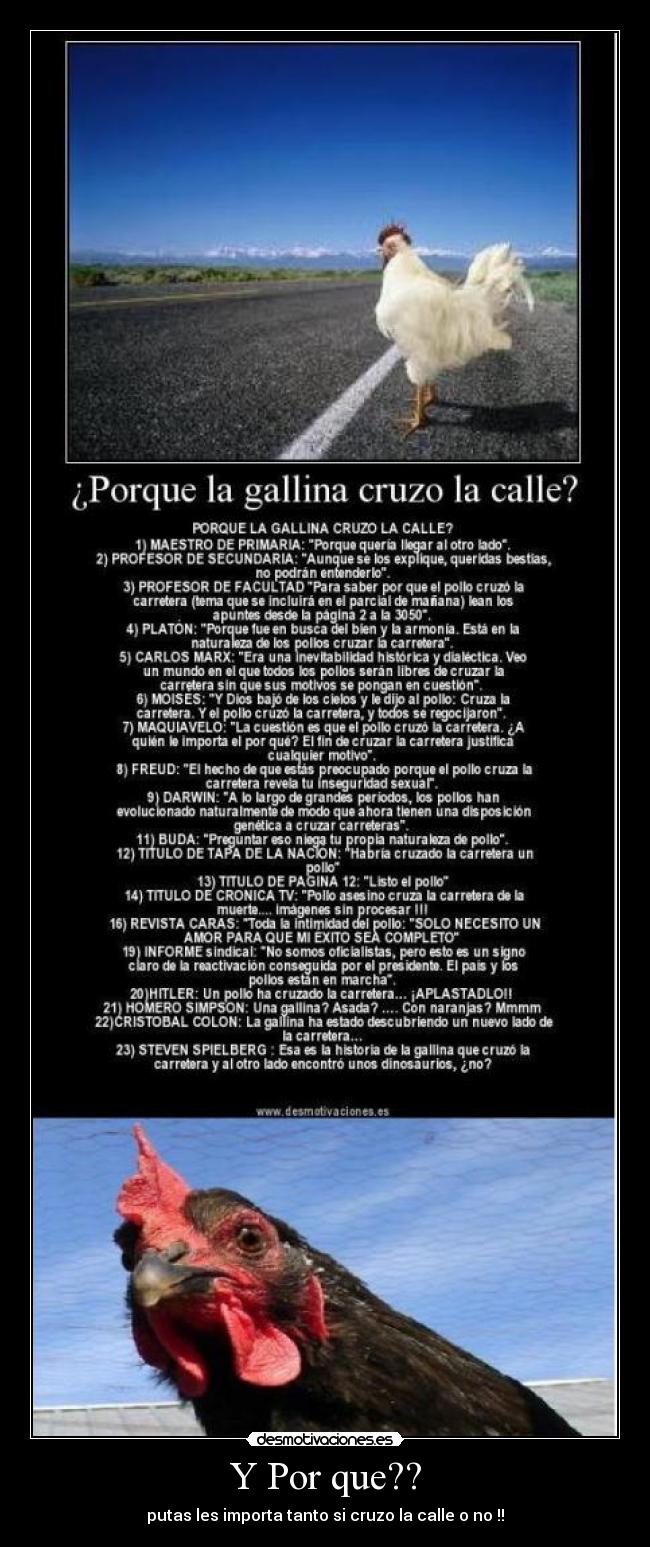 Y Por que?? -