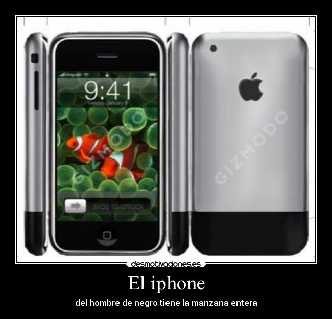 El iphone -