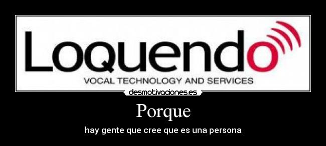 Porque -