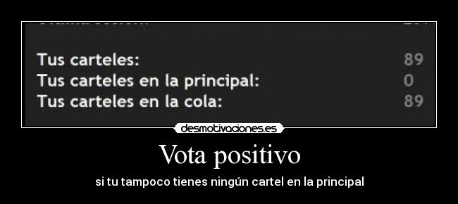Vota positivo -