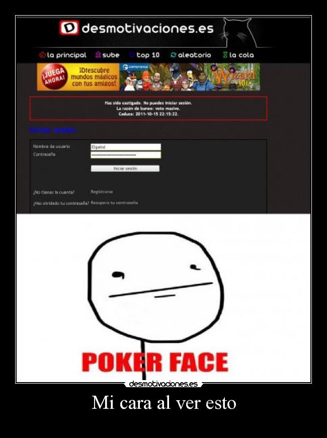 Mi cara al ver esto -