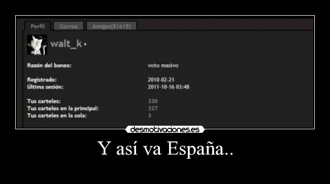 Y así va España.. - 