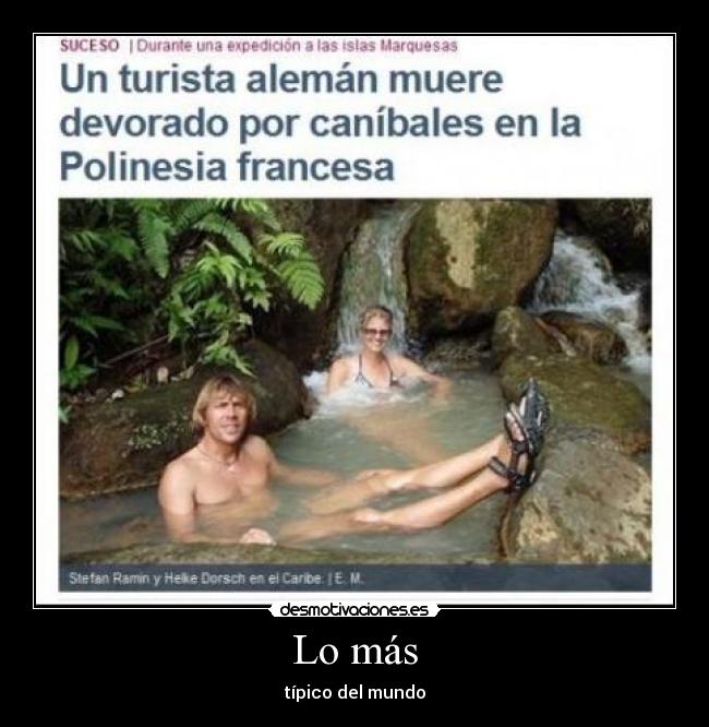 Lo más - típico del mundo