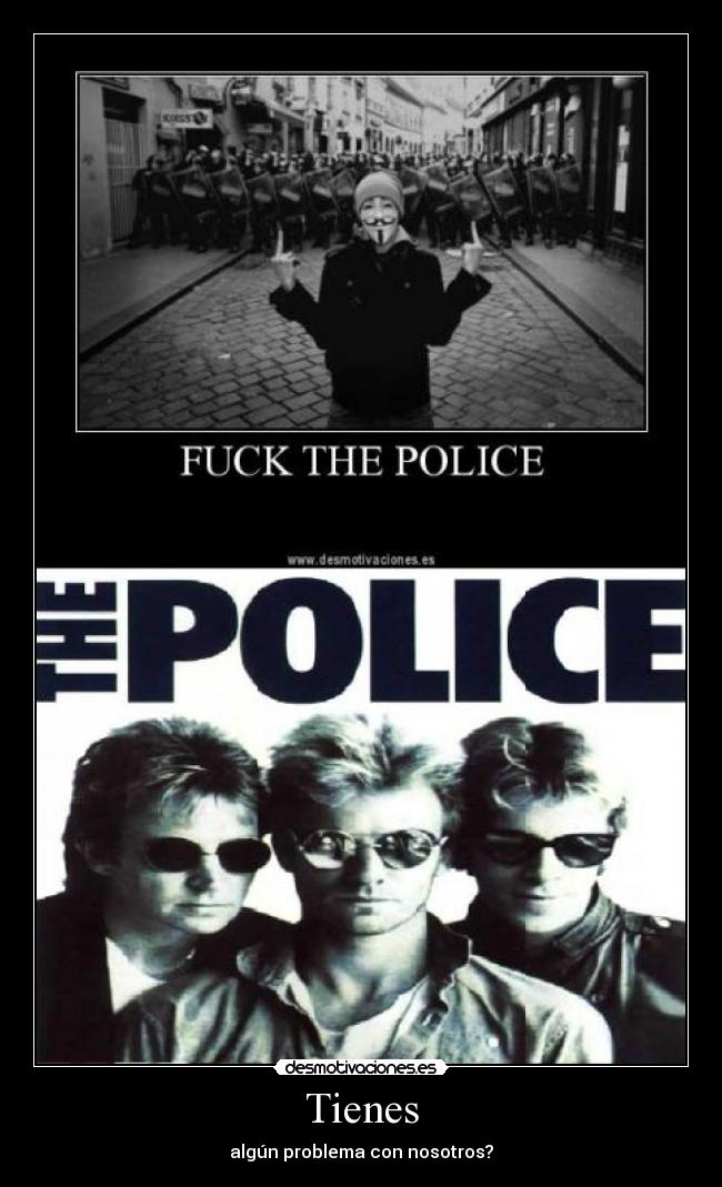 carteles darky10 the police fuck them desmotivaciones