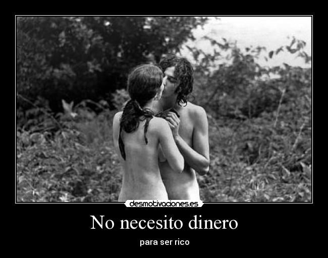 No necesito dinero -