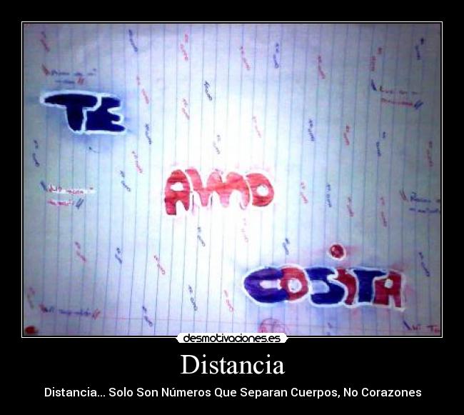 Distancia -