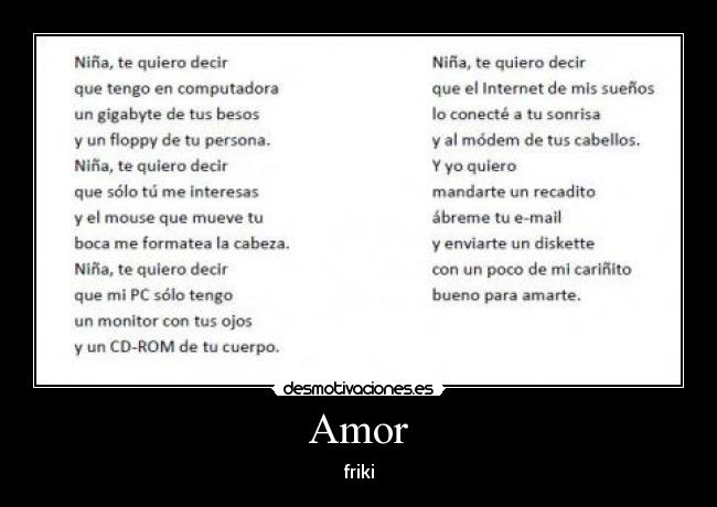 Amor - friki