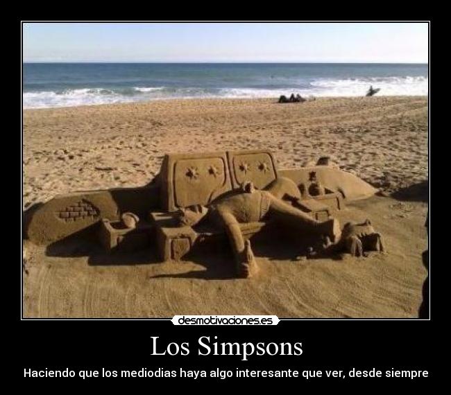 Los Simpsons - Haciendo que los mediodias haya algo interesante que ver, desde siempre