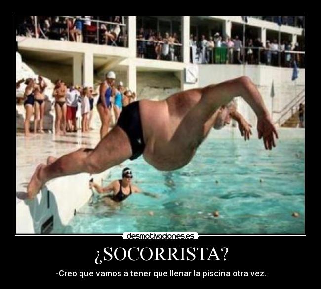 ¿SOCORRISTA? -