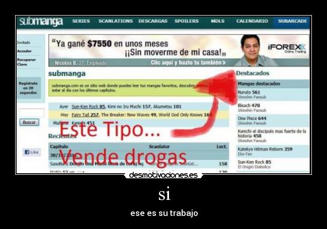 si - ese es su trabajo