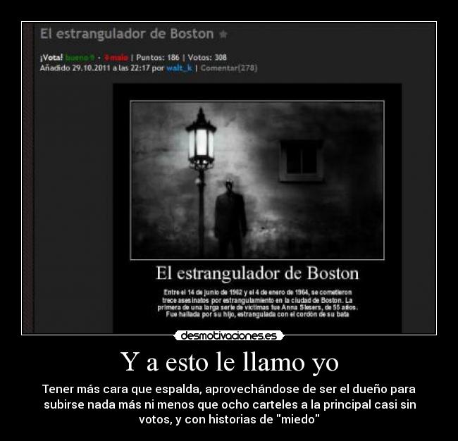 Y a esto le llamo yo -