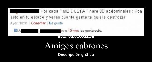 Amigos cabrones -