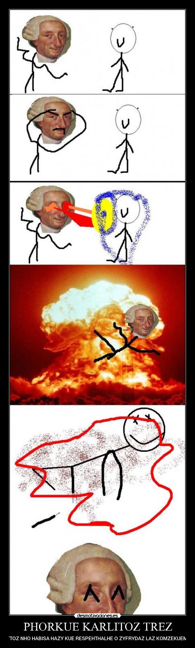 PHORKUE KARLITOZ TREZ - PALYTOZ NHO HABISA HAZY KUE RESPEHTHALHE O ZYFRYDAZ LAZ KOMZEKUEMSIAS