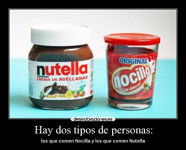 Hay dos tipos de personas: - 