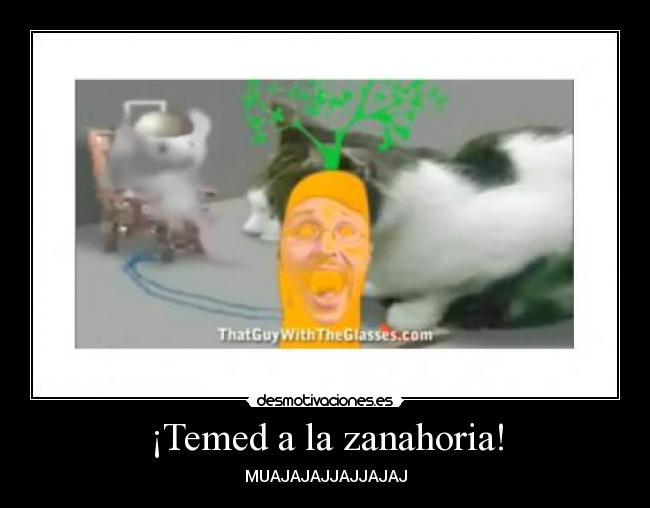 ¡Temed a la zanahoria! - MUAJAJAJJAJJAJAJ