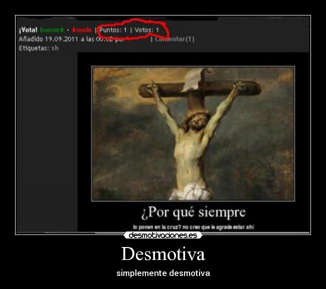 Desmotiva - simplemente desmotiva