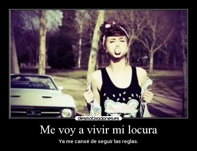 carteles locura placer desmotivaciones