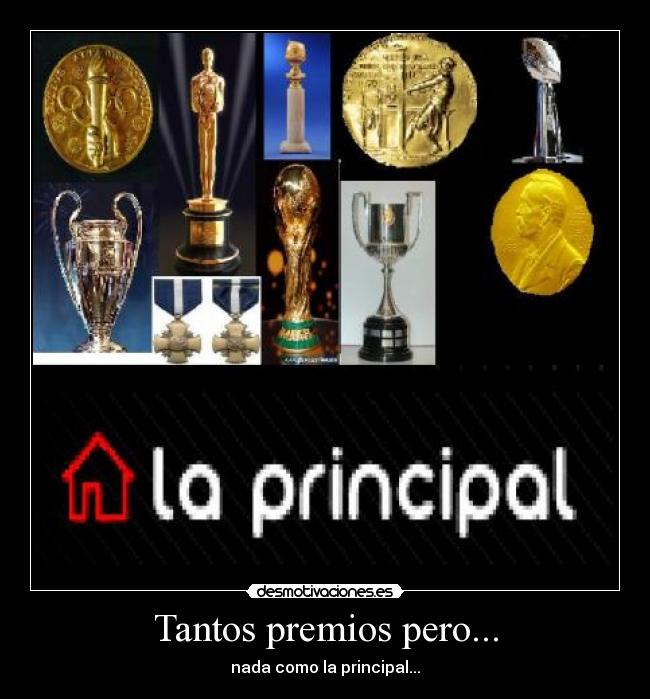 Tantos premios pero... - 
